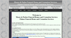 Desktop Screenshot of mooreandparkerfh.com
